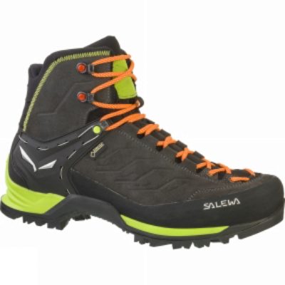 Salewa Mens Mountain Trainer Mid GTX Boot Black / Sulphur Spring